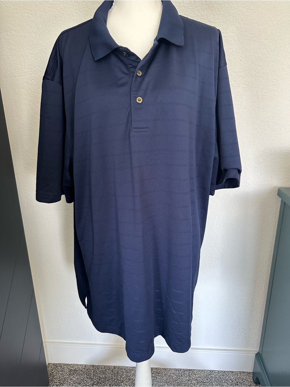 Grand Slam Men's Polo Golf Shirt - Navy Blue